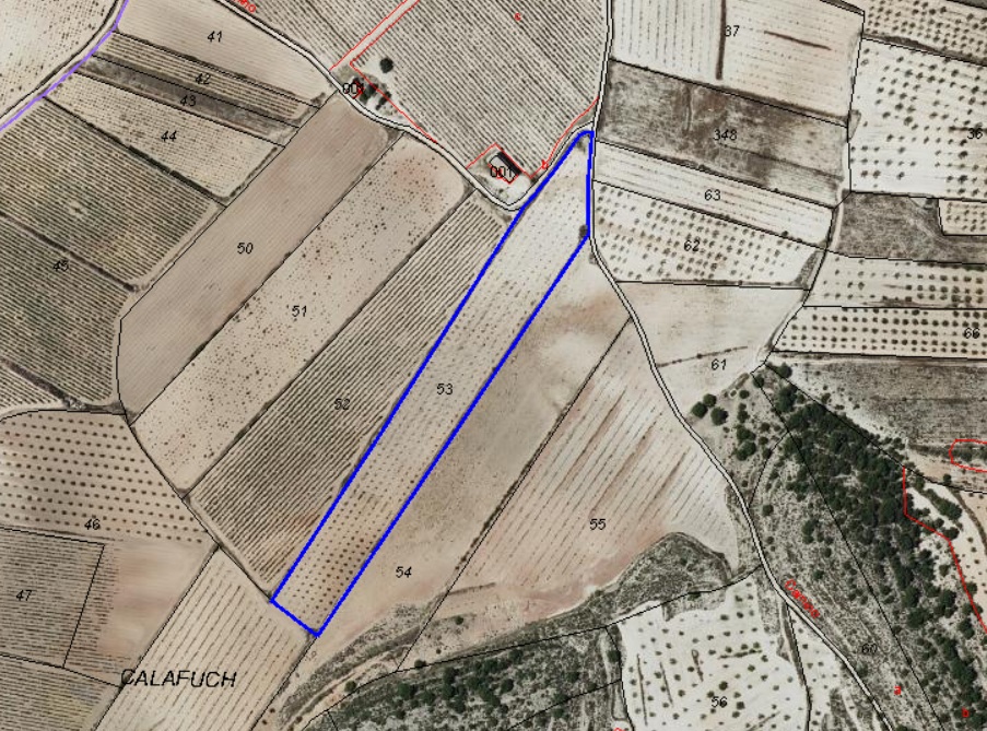 Pool area in land for sale in Monóvar/Monóver