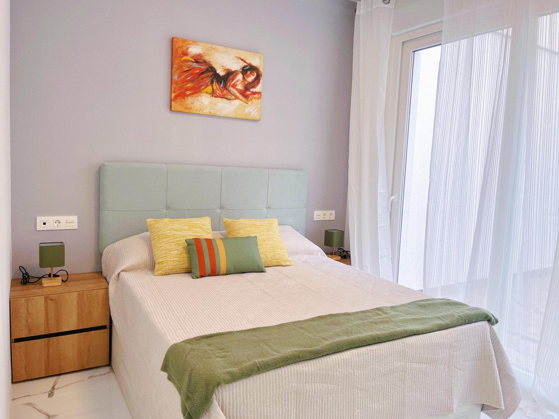 Garden in apartment for sale in Torrevieja