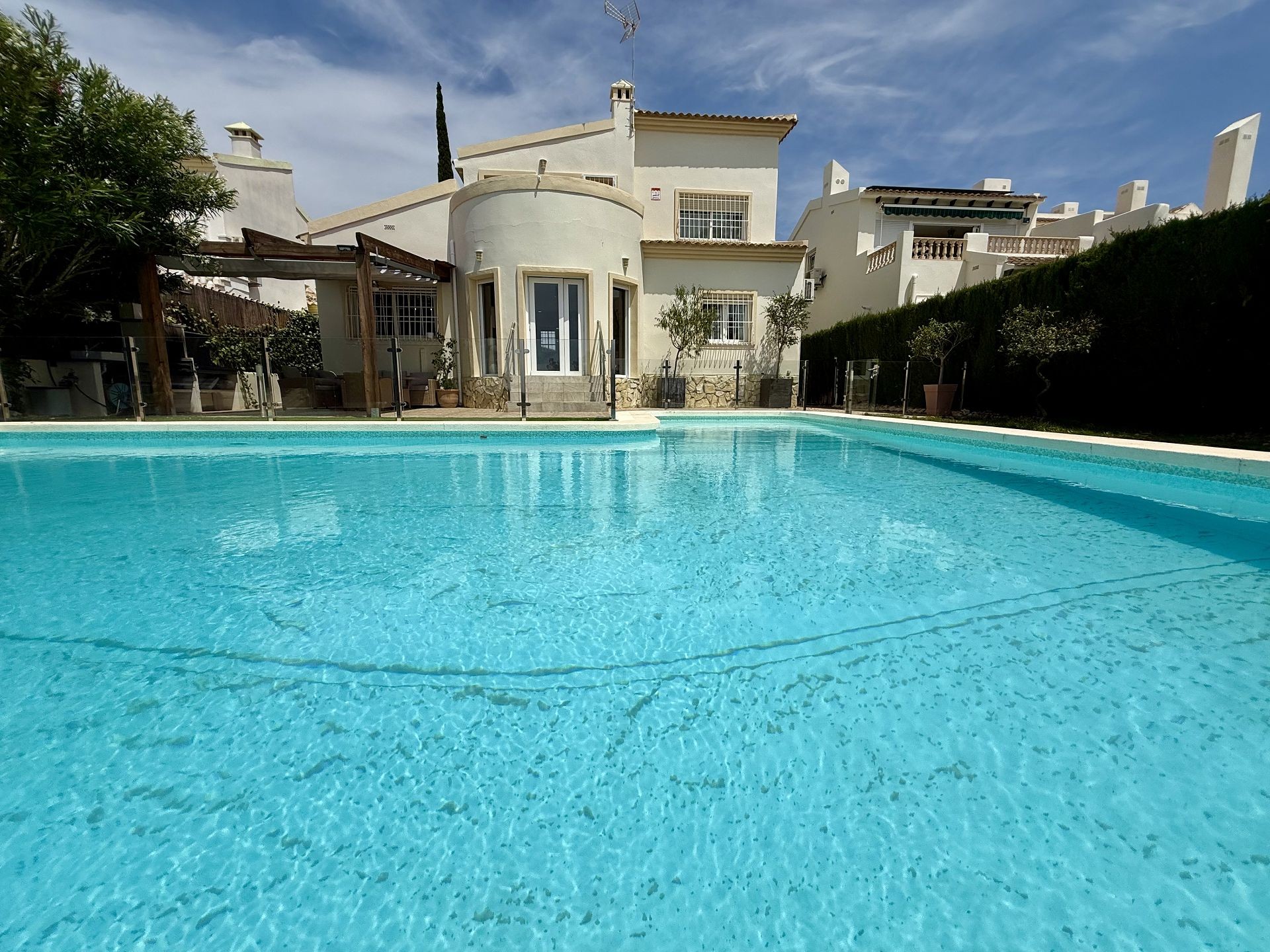 Living room in villa for sale in Orihuela Costa