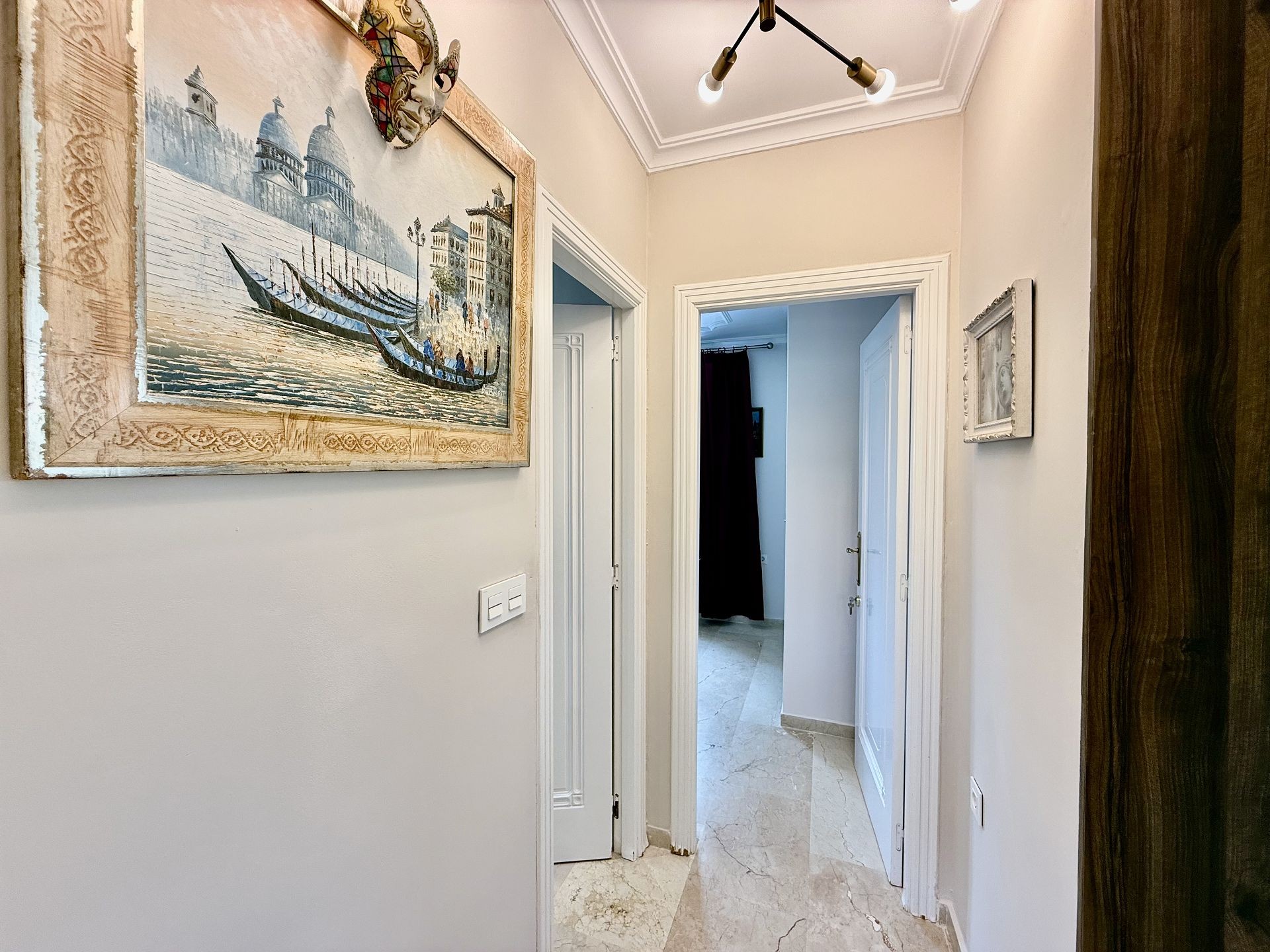 Master bedroom in villa for sale in Orihuela Costa