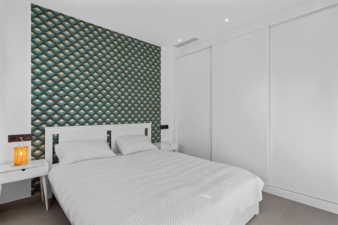 Master bedroom in villa for sale in Ciudad Quesada