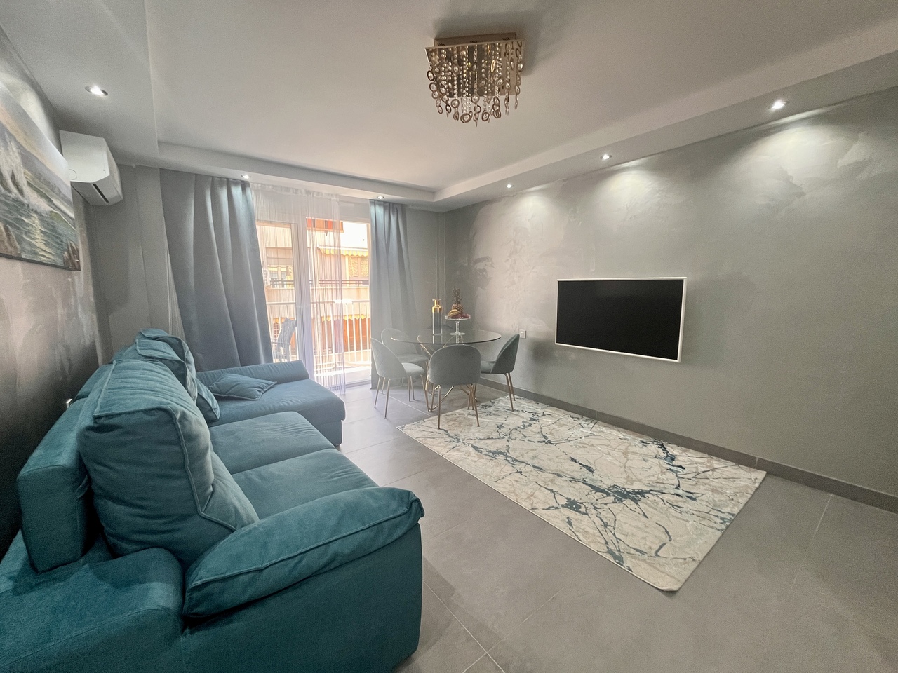Pool area in apartment for sale in Torrevieja