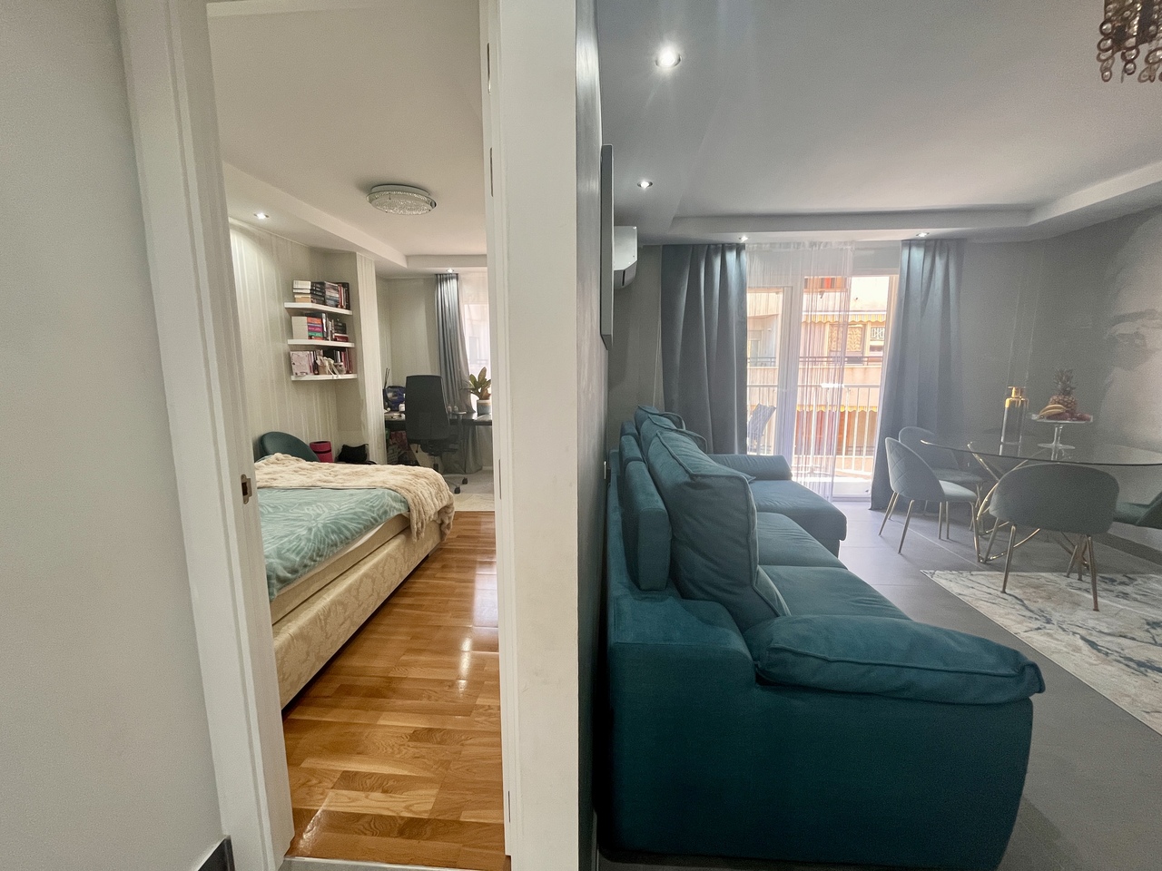 Garden in apartment for sale in Torrevieja