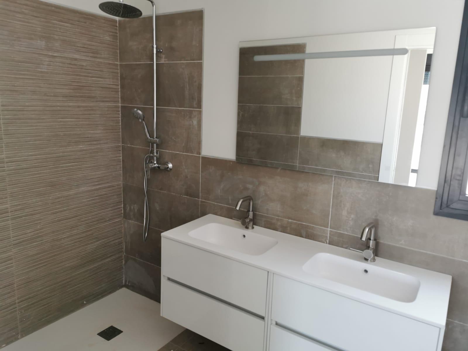 Pool area in villa for sale in Pinoso