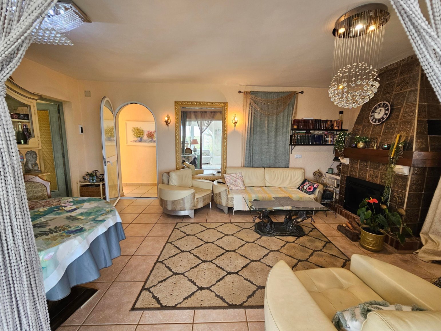 Living room in villa for sale in javea