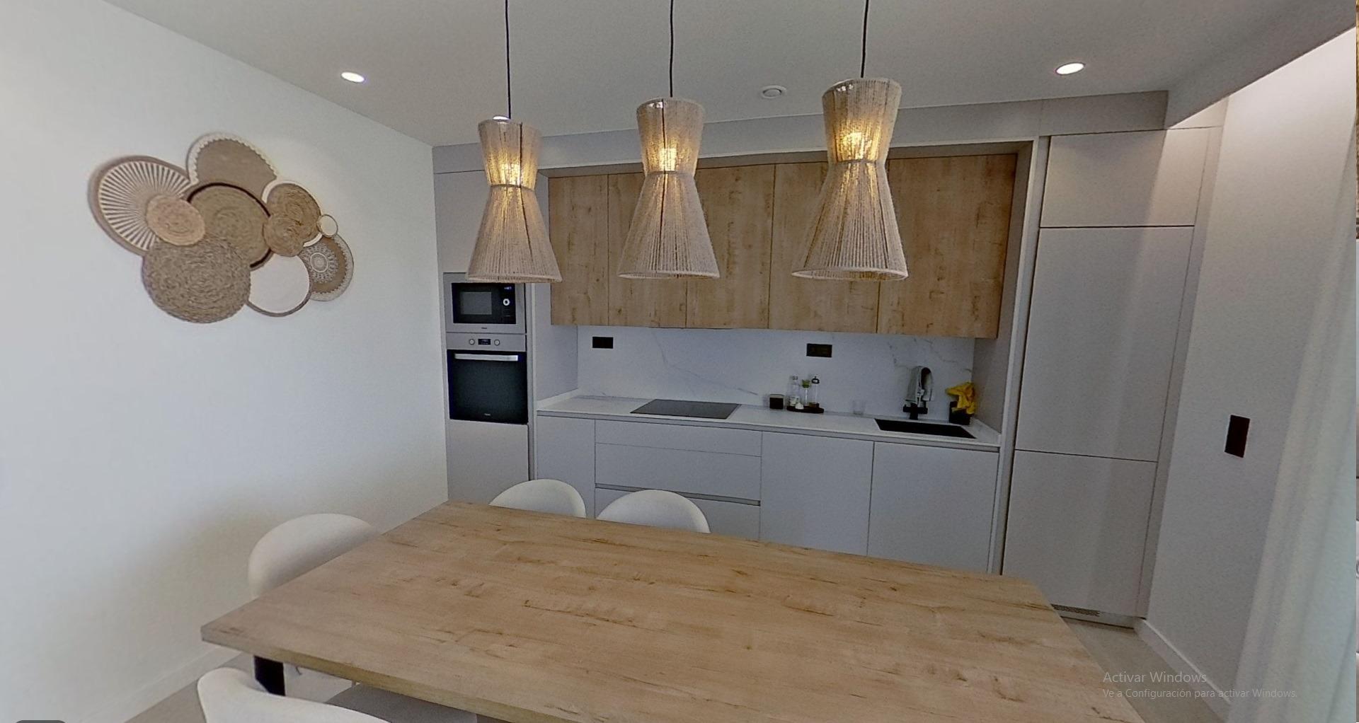 Kitchen in bungalow for sale in Pilar de La Horadada