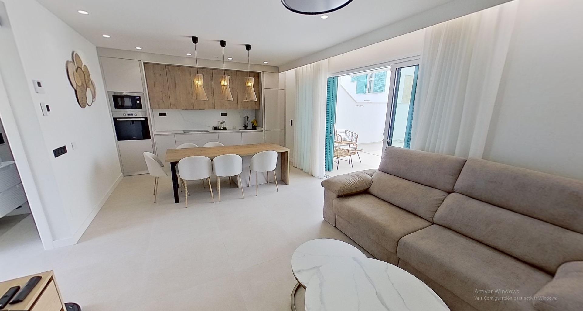 Garden in bungalow for sale in Pilar de La Horadada