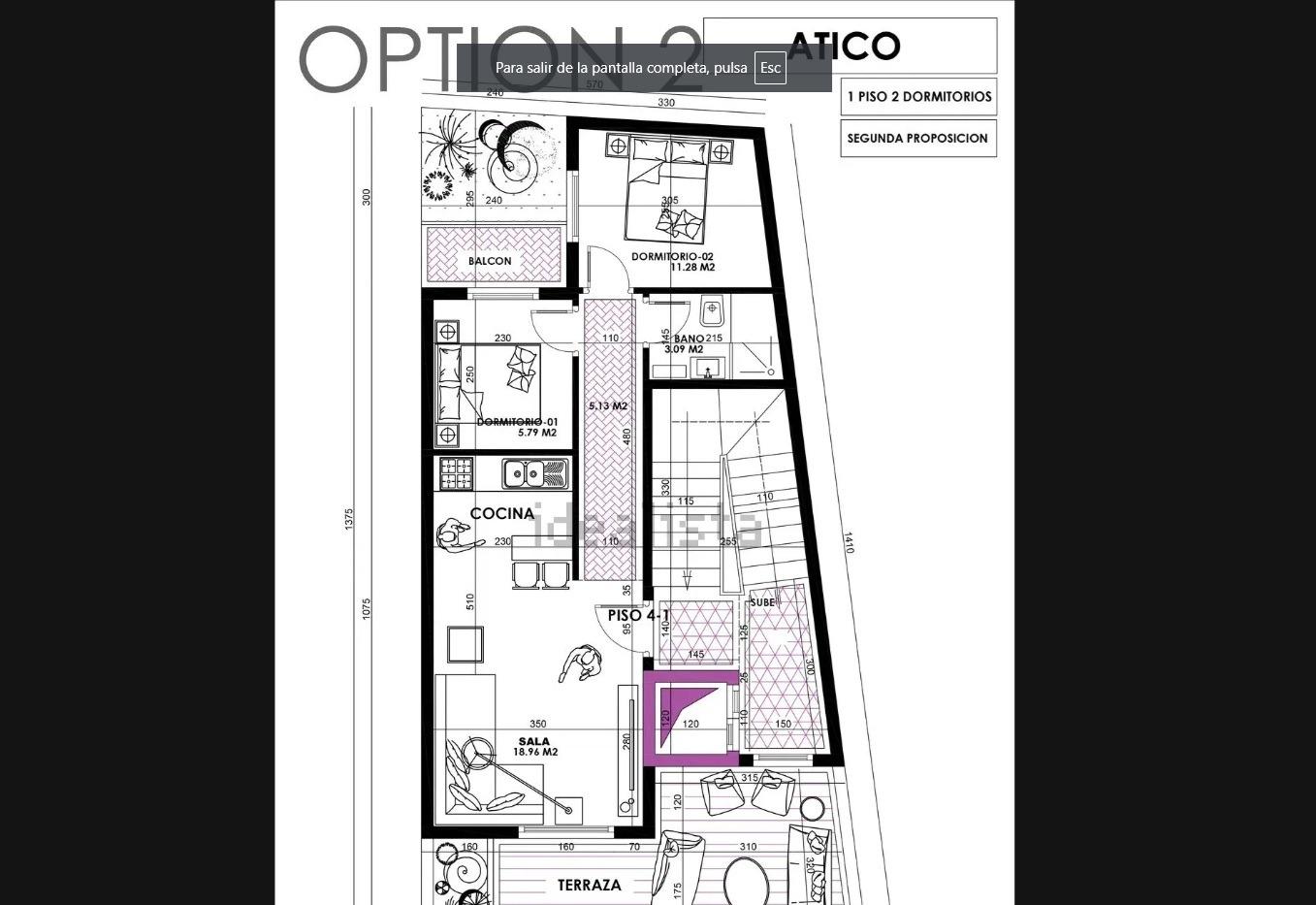 Dining area in terraced for sale in Torrevieja