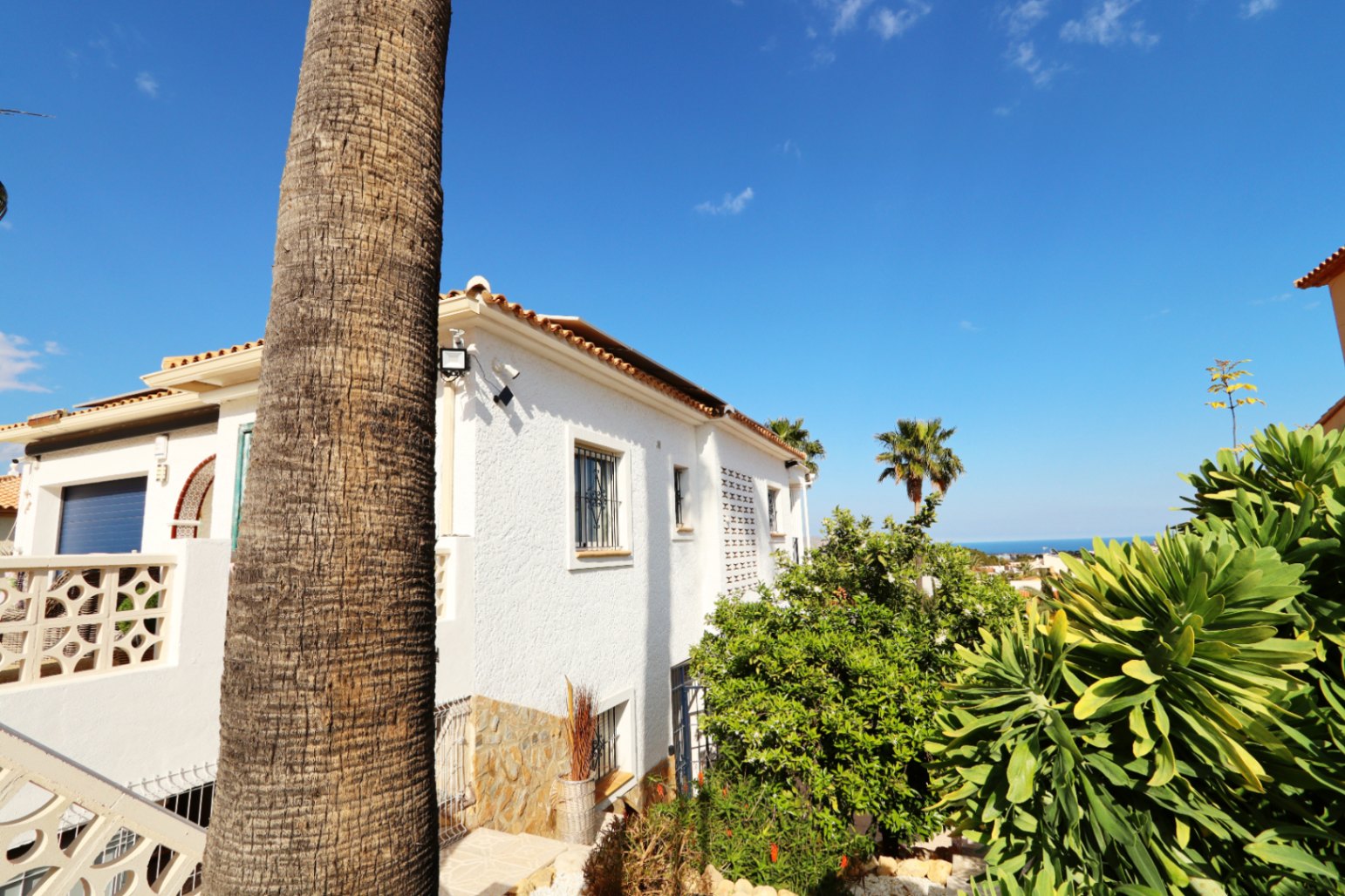 Living room in villa for sale in la Nucia