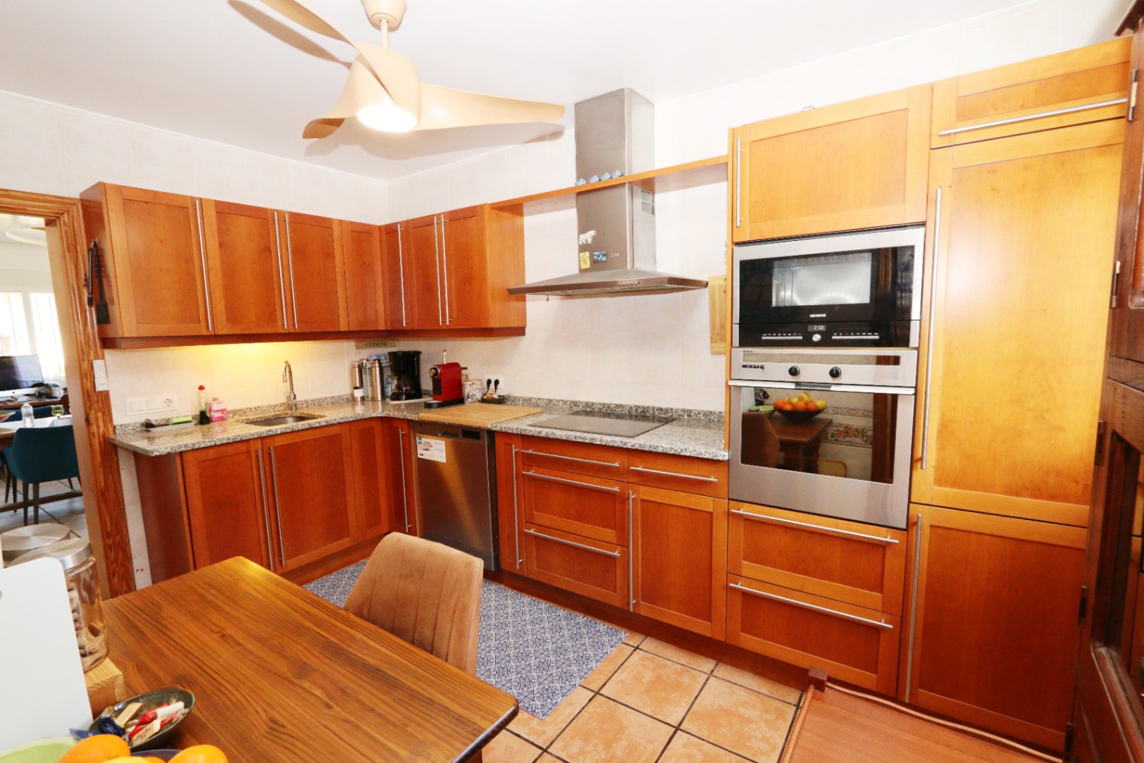 Exterior view in villa for sale in la Nucia