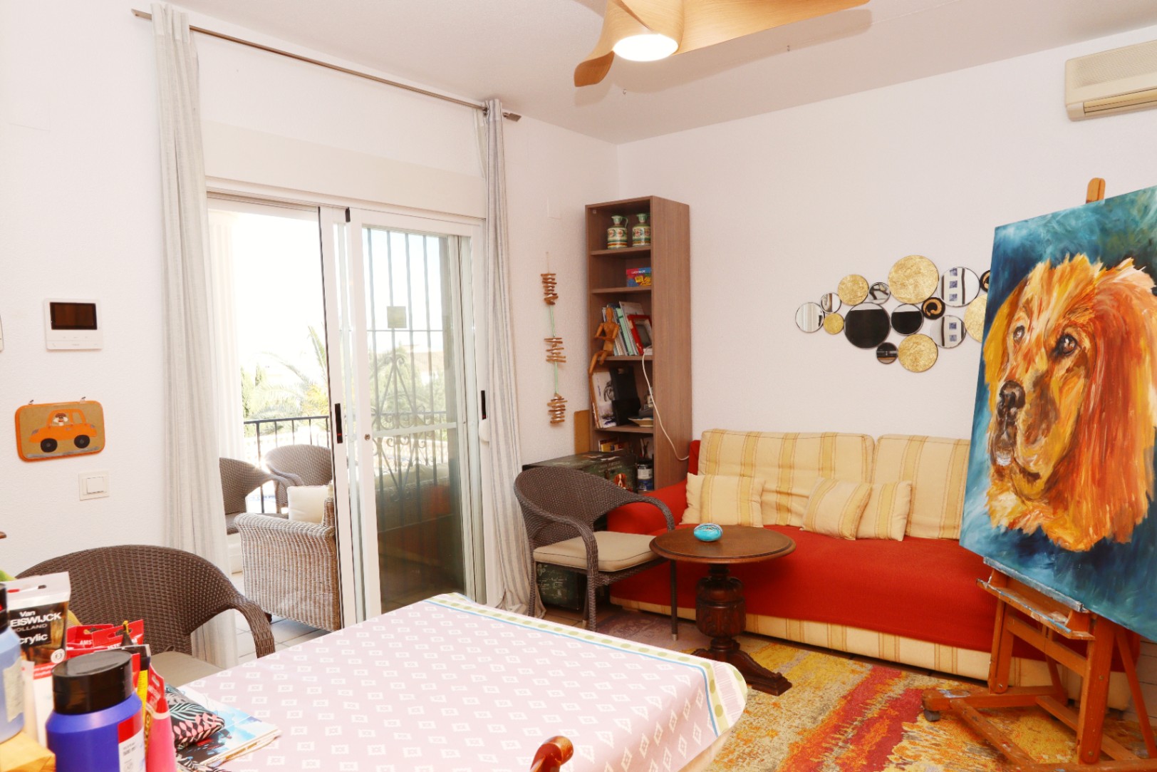 Pool area in villa for sale in la Nucia