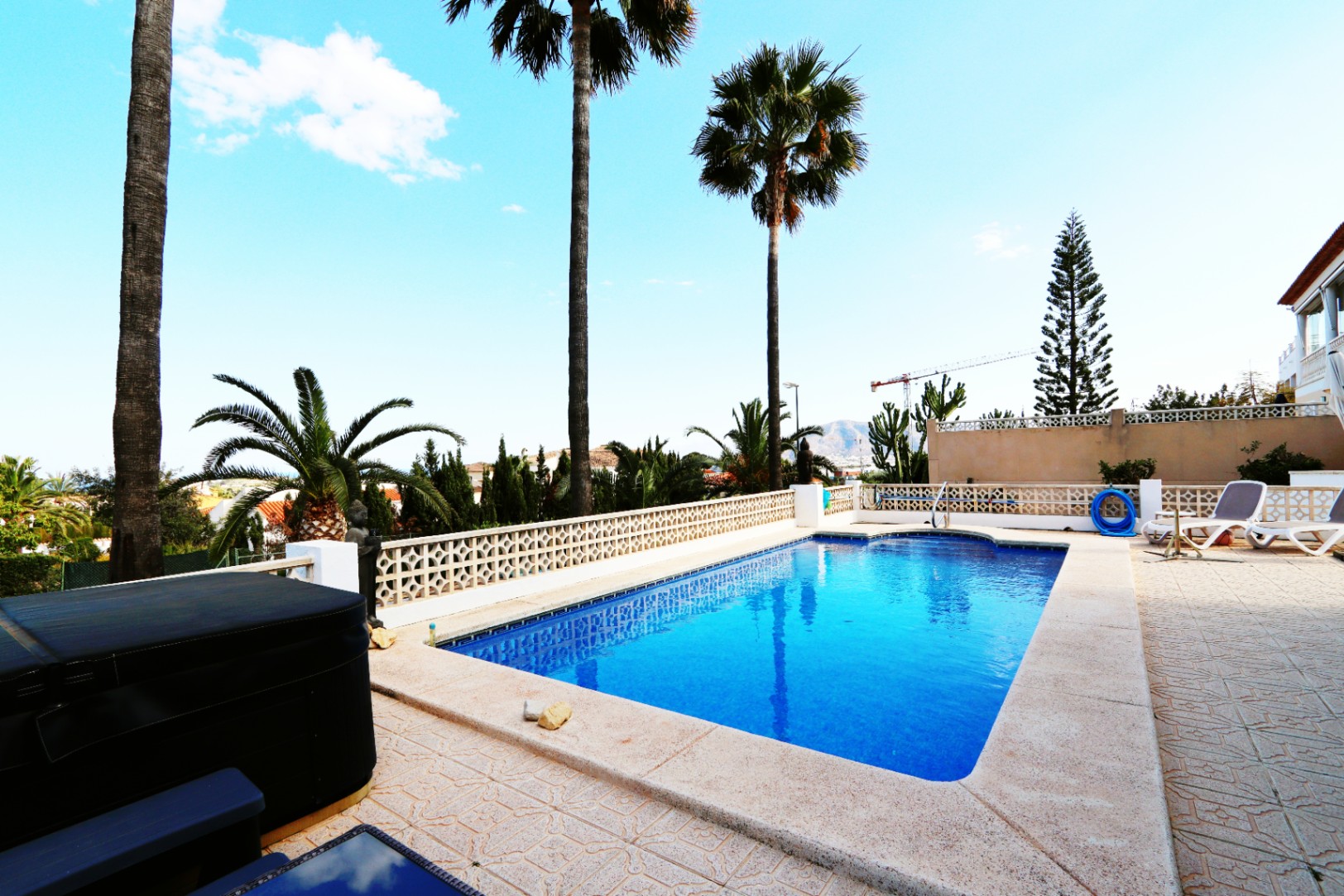 Kitchen in villa for sale in la Nucia