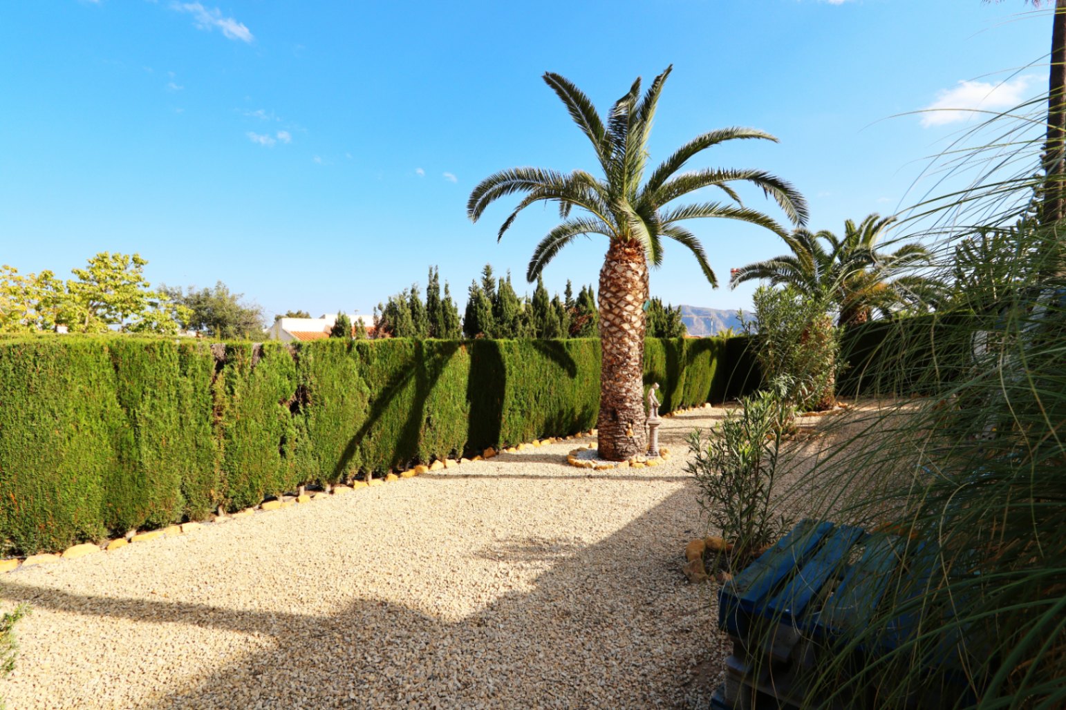 Master bedroom in villa for sale in la Nucia