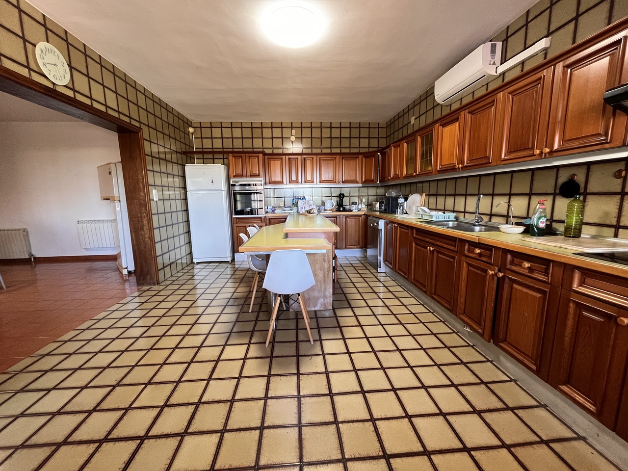 Exterior view in villa for sale in la Nucia