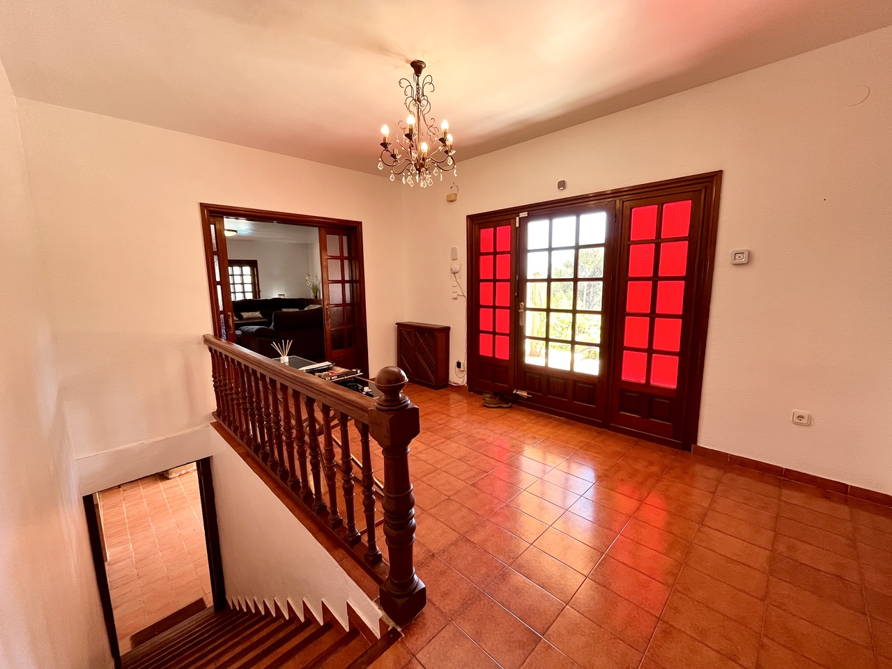 Master bedroom in villa for sale in la Nucia