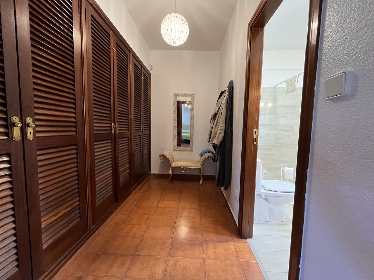 Pool area in villa for sale in la Nucia