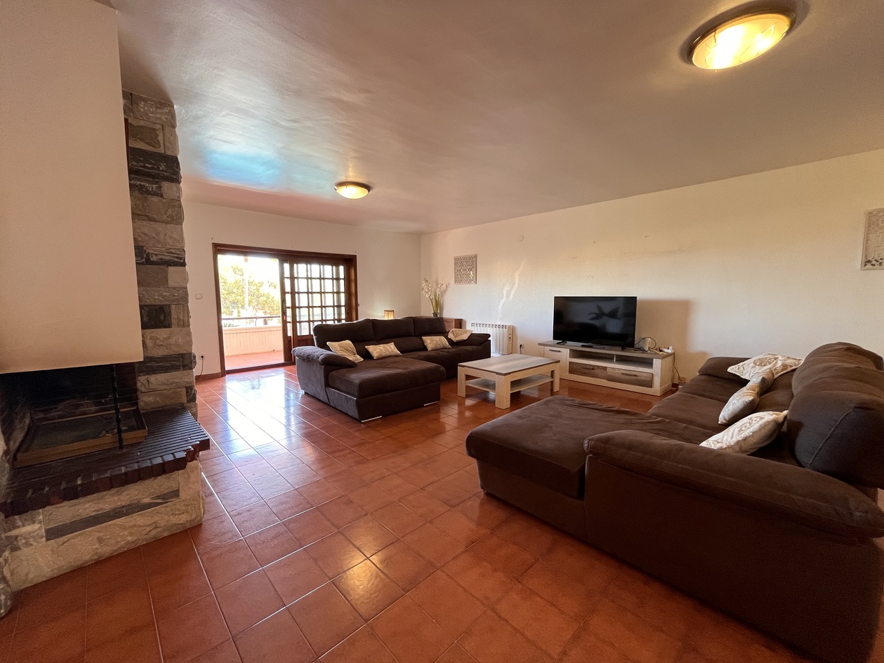 Pool area in villa for sale in la Nucia