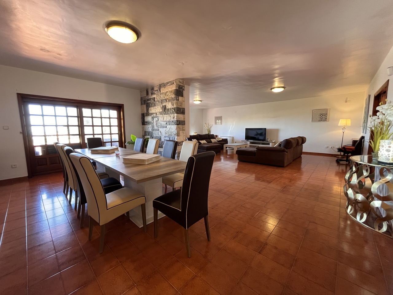 Garden in villa for sale in la Nucia