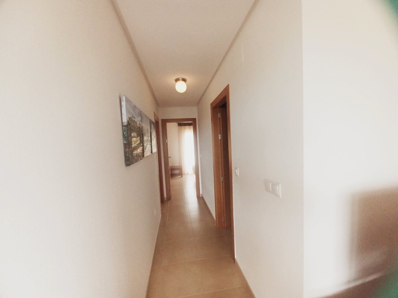 Garden in apartment for sale in Hacienda Riquelme Golf Resort