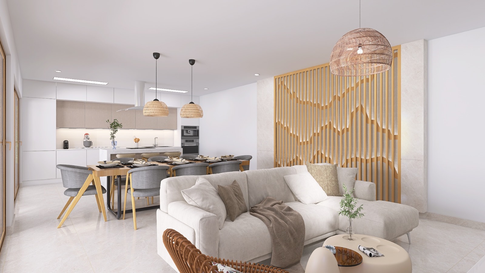 Living room in villa for sale in Torre Del Rico