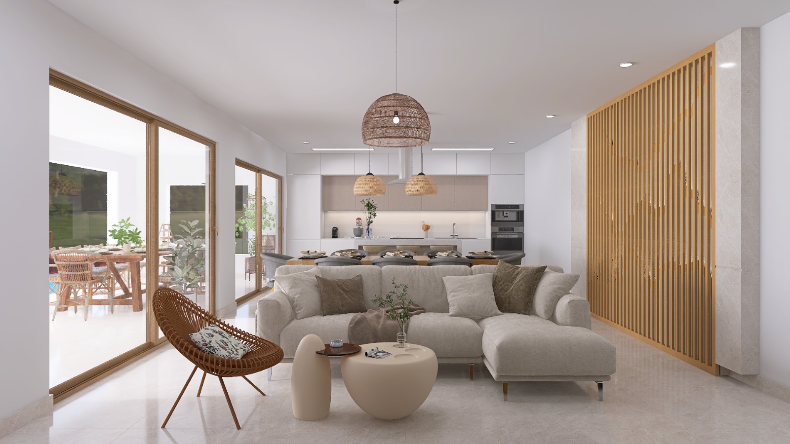 Master bedroom in villa for sale in Torre Del Rico
