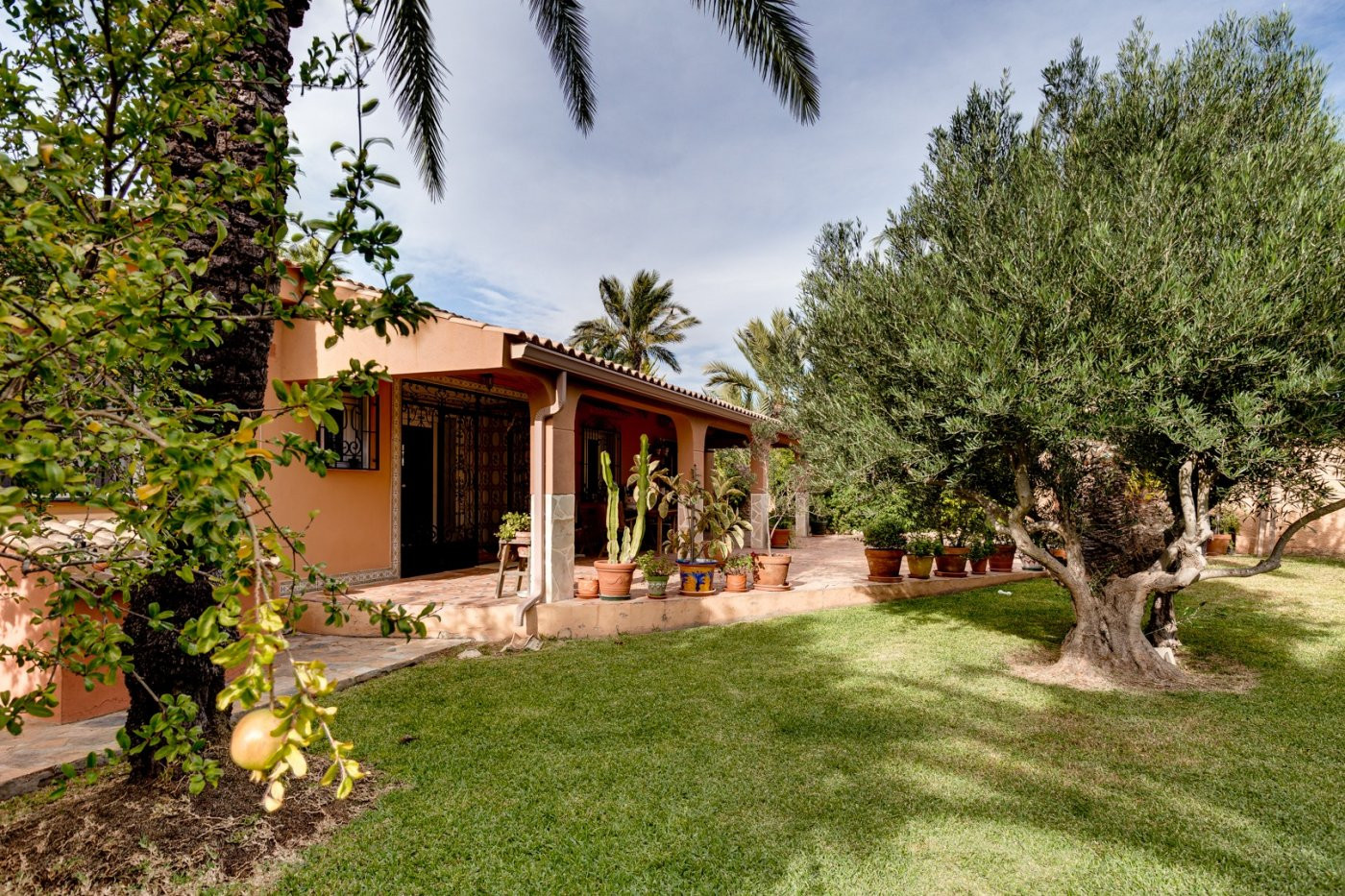 Exterior view in villa for sale in Torrevieja