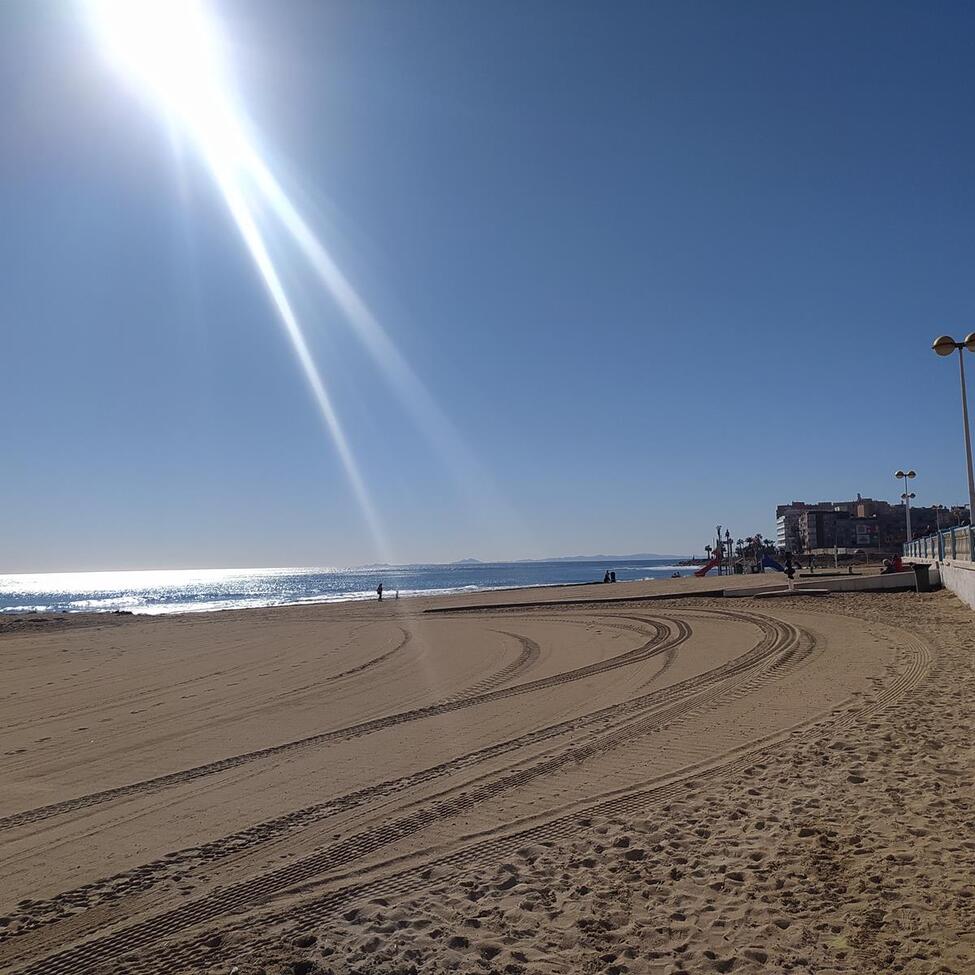 Terrace in apartment for sale in Torrevieja