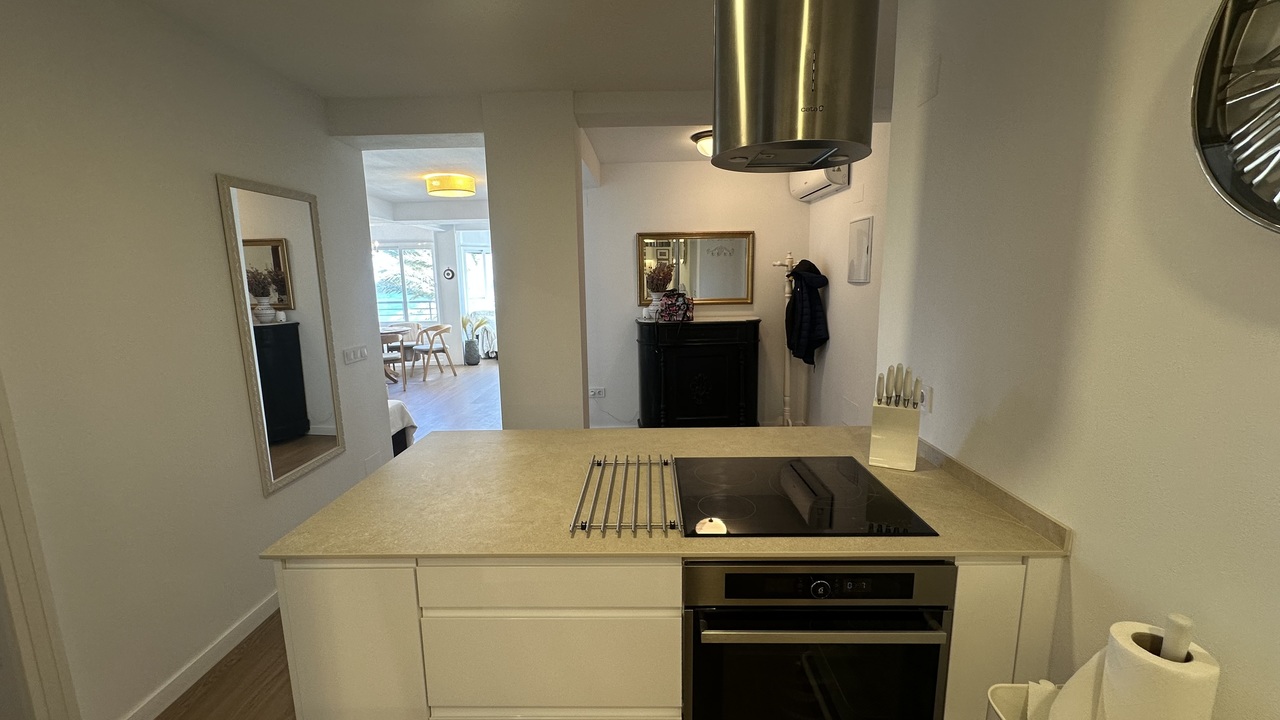 Pool area in apartment for sale in Torrevieja