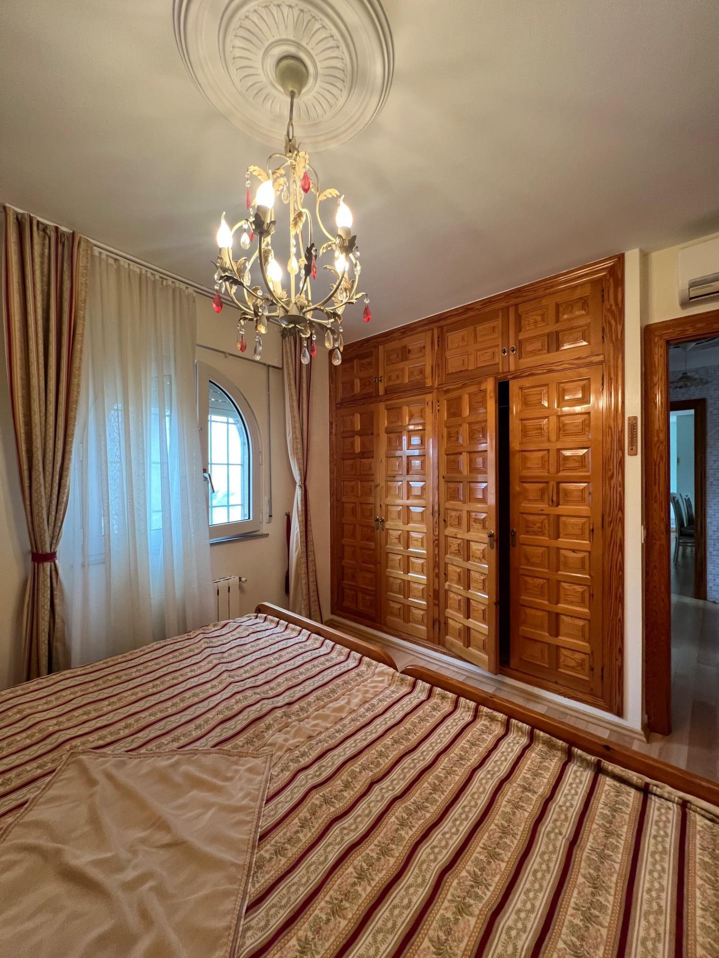 Pool area in villa for sale in La Manga del Mar Menor