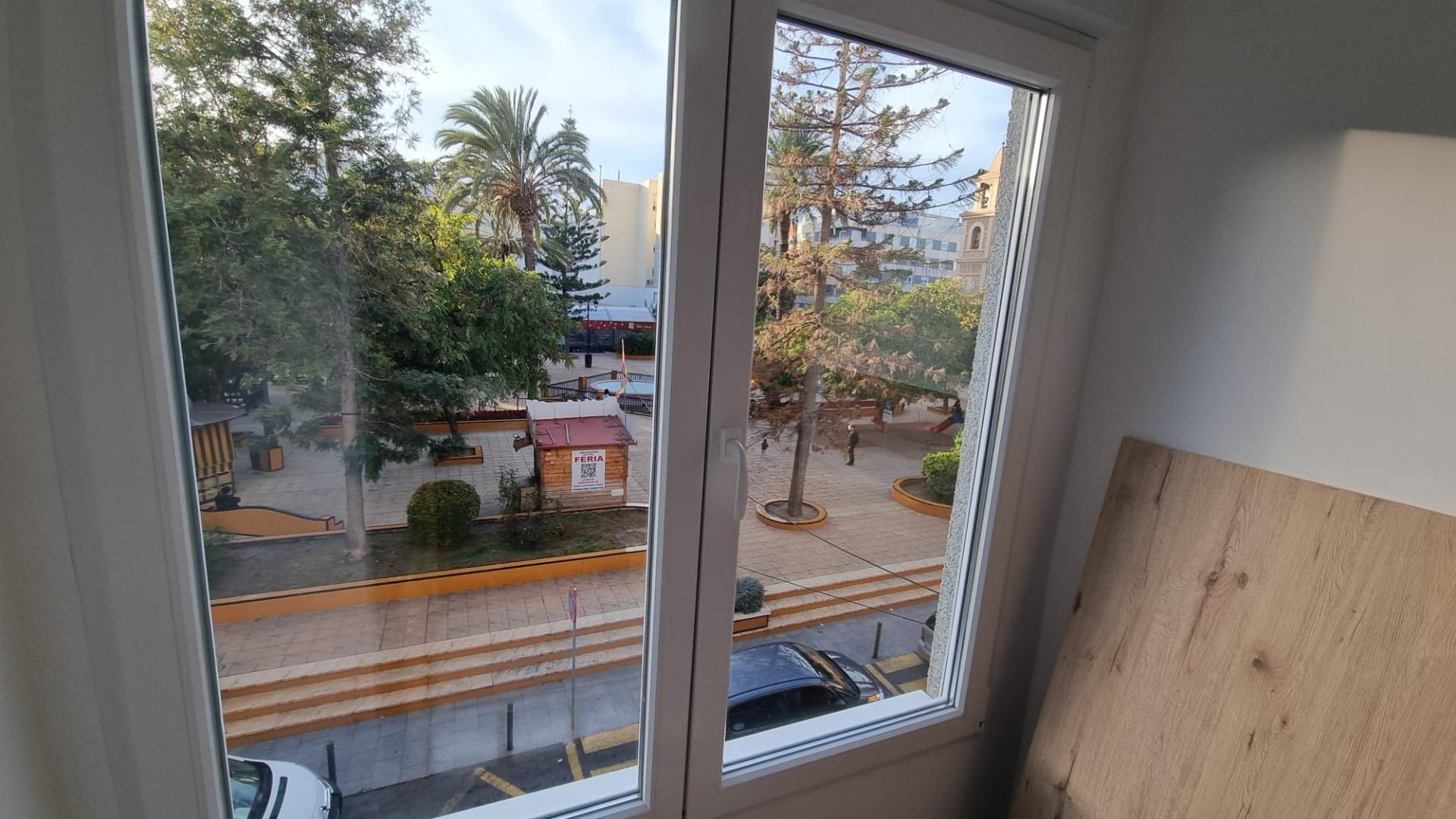 Pool area in apartment for sale in Torrevieja