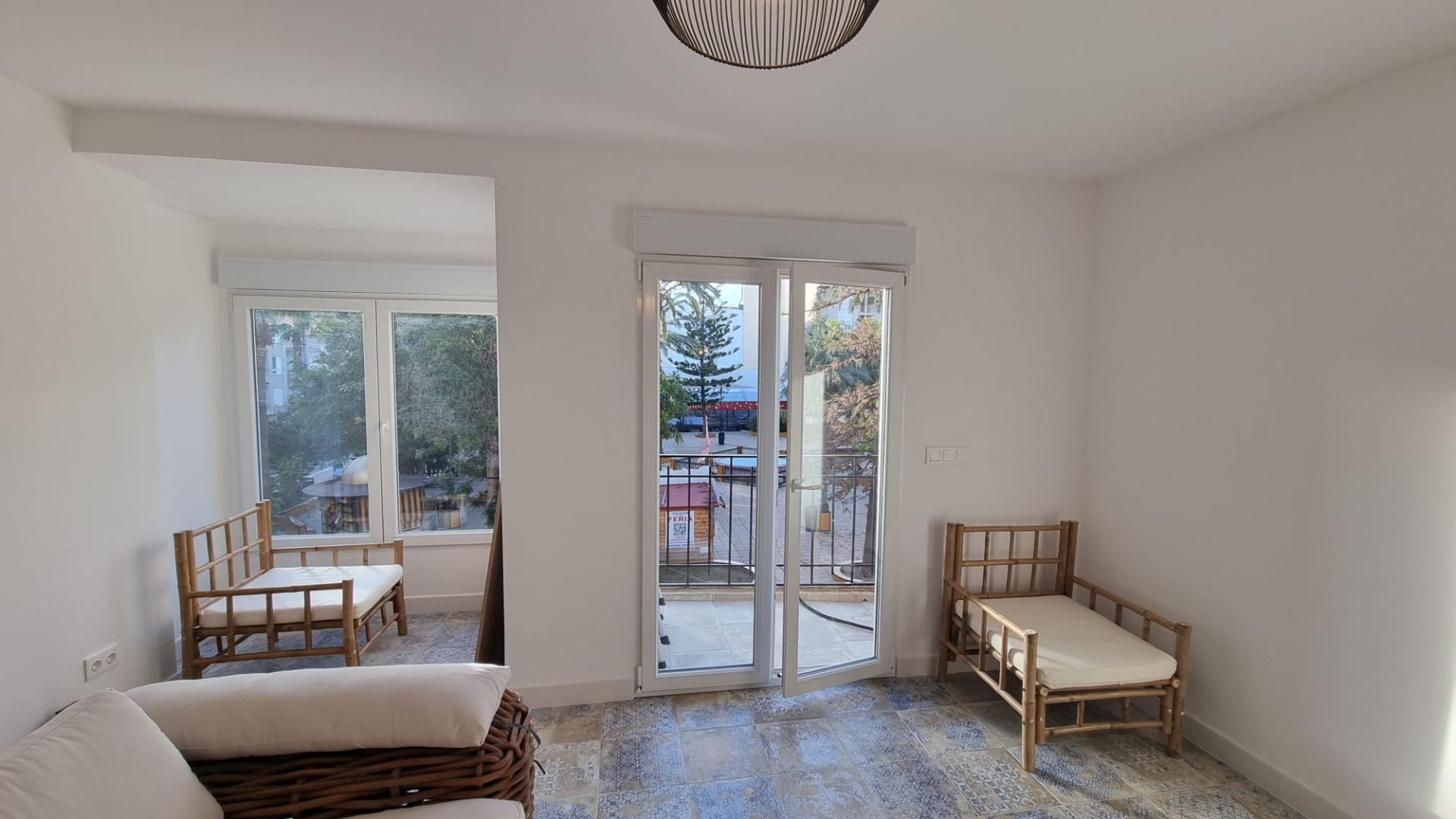 Garden in apartment for sale in Torrevieja