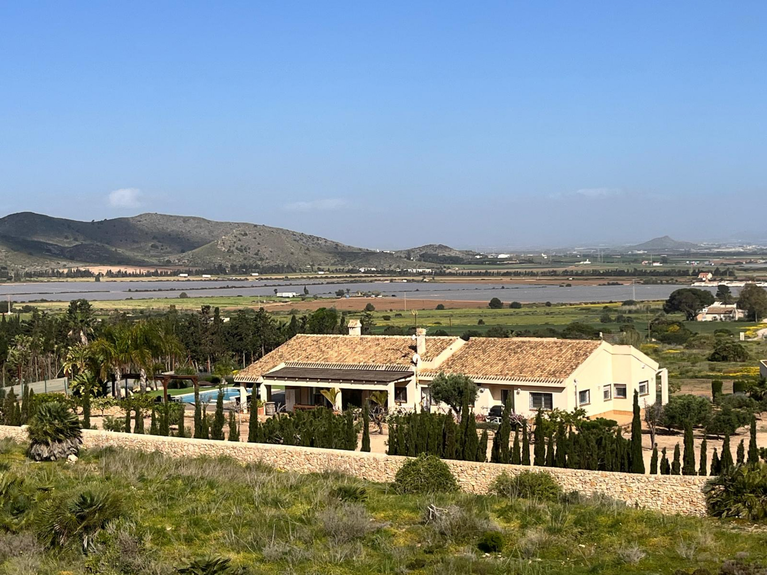 Living room in villa for sale in Los Belones