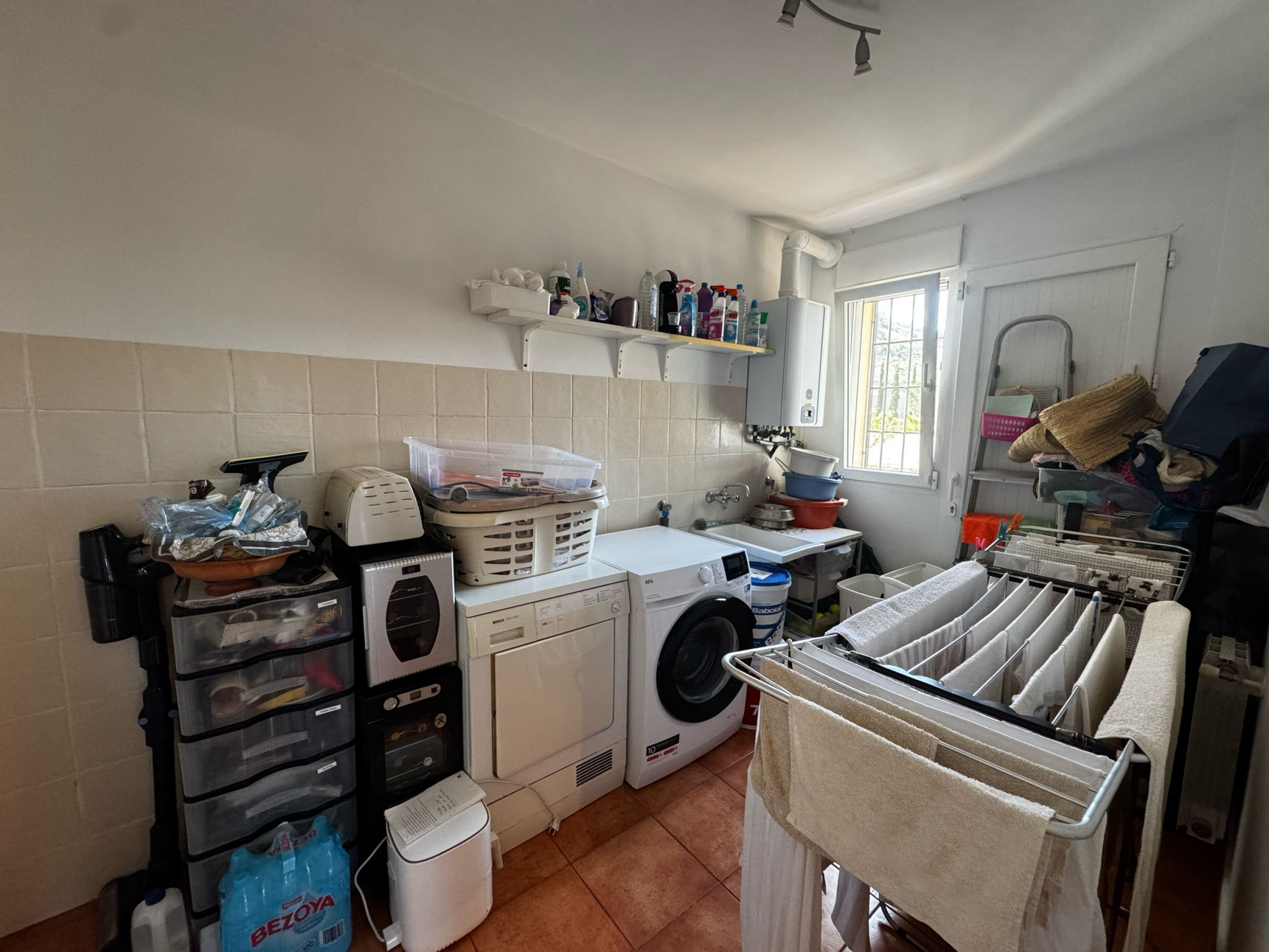 Terrace in villa for sale in Los Belones