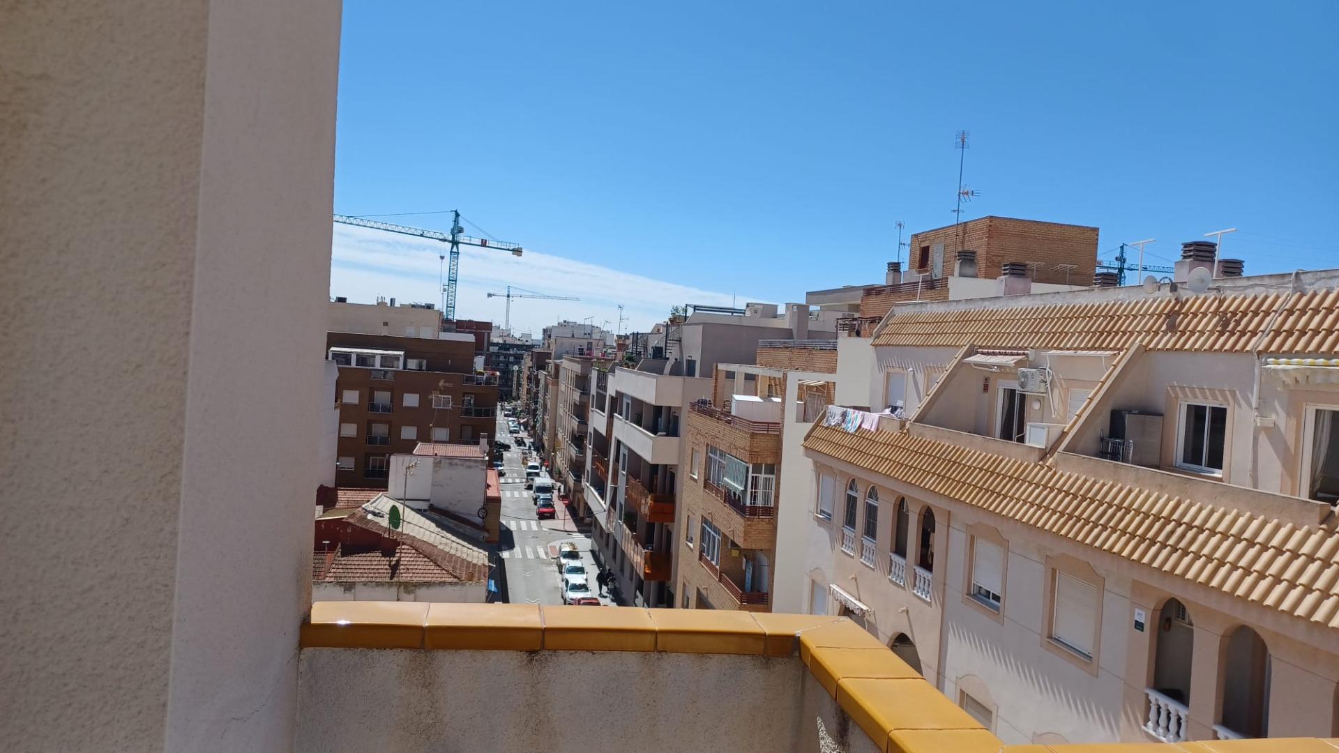Living room in penthouse for sale in Torrevieja