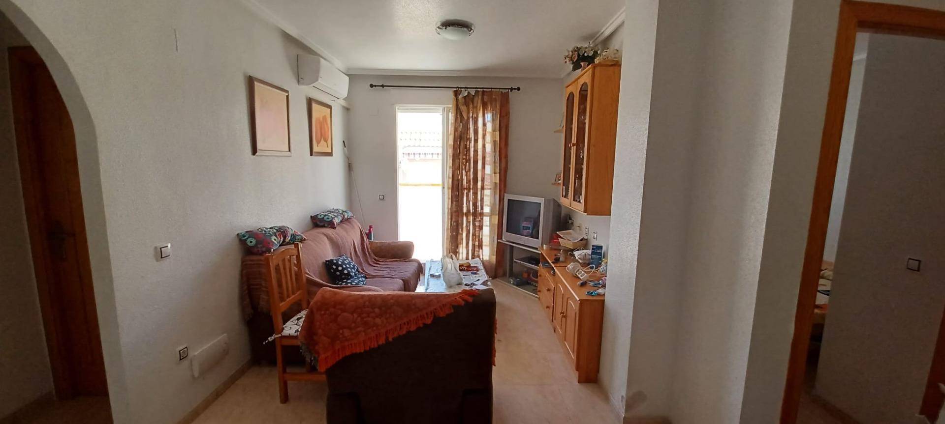 Pool area in penthouse for sale in Torrevieja