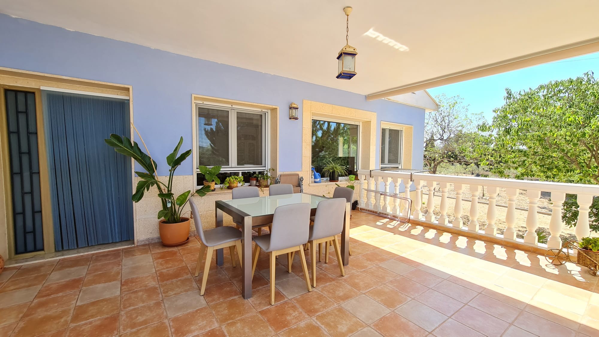 Pool area in villa for sale in Yecla