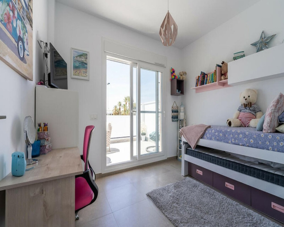 Pool area in villa for sale in San Pedro del Pinatar