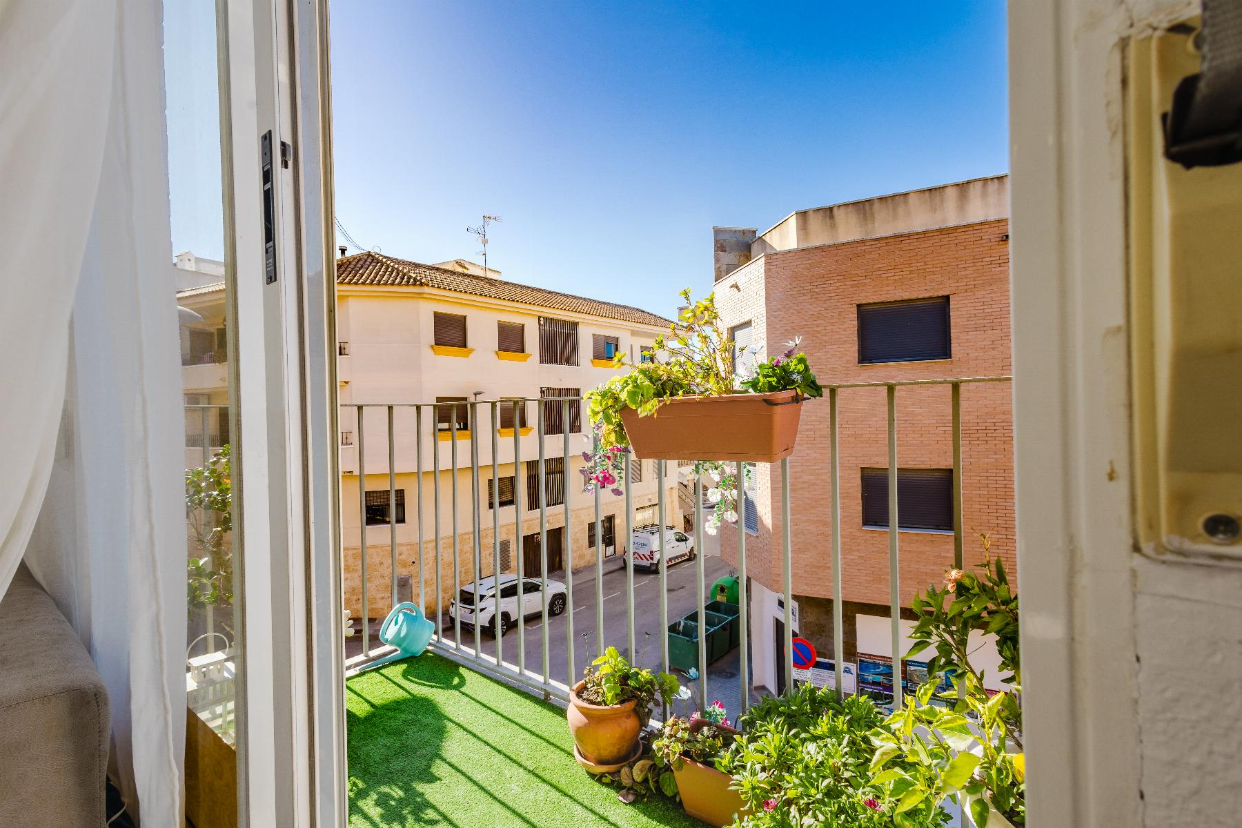 Pool area in apartment for sale in San Miguel de Salinas
