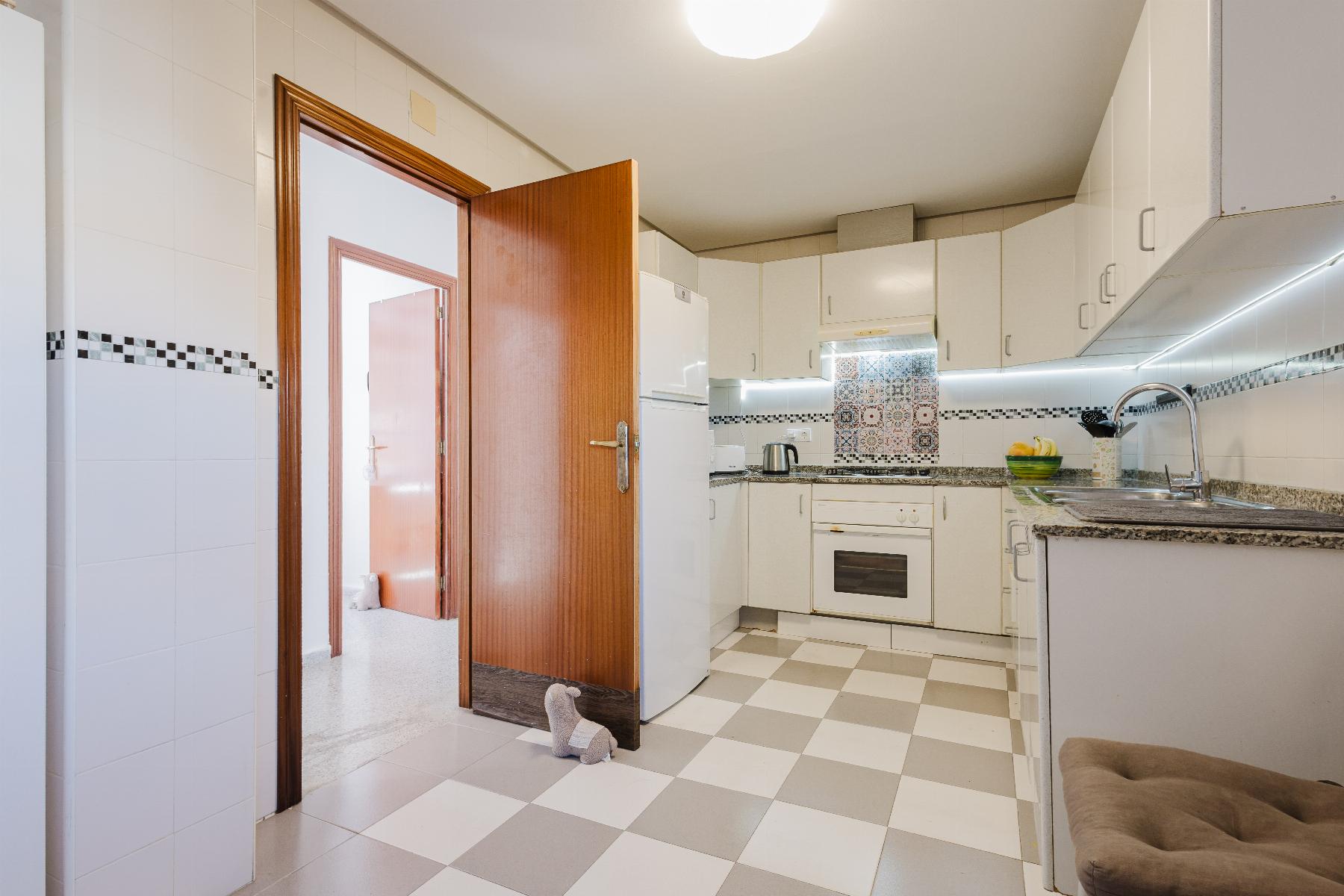 Pool area in apartment for sale in San Miguel de Salinas