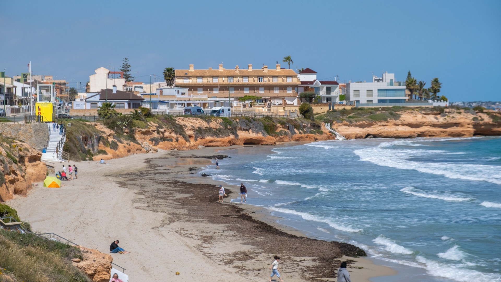 Pool area in apartment for sale in Pilar de La Horadada