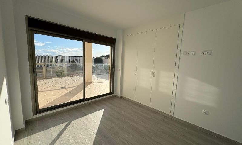 Master bedroom in apartment for sale in Orihuela Costa