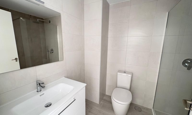 Pool area in apartment for sale in Orihuela Costa