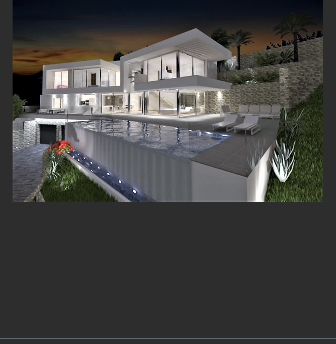 Dining area in land for sale in Moraira