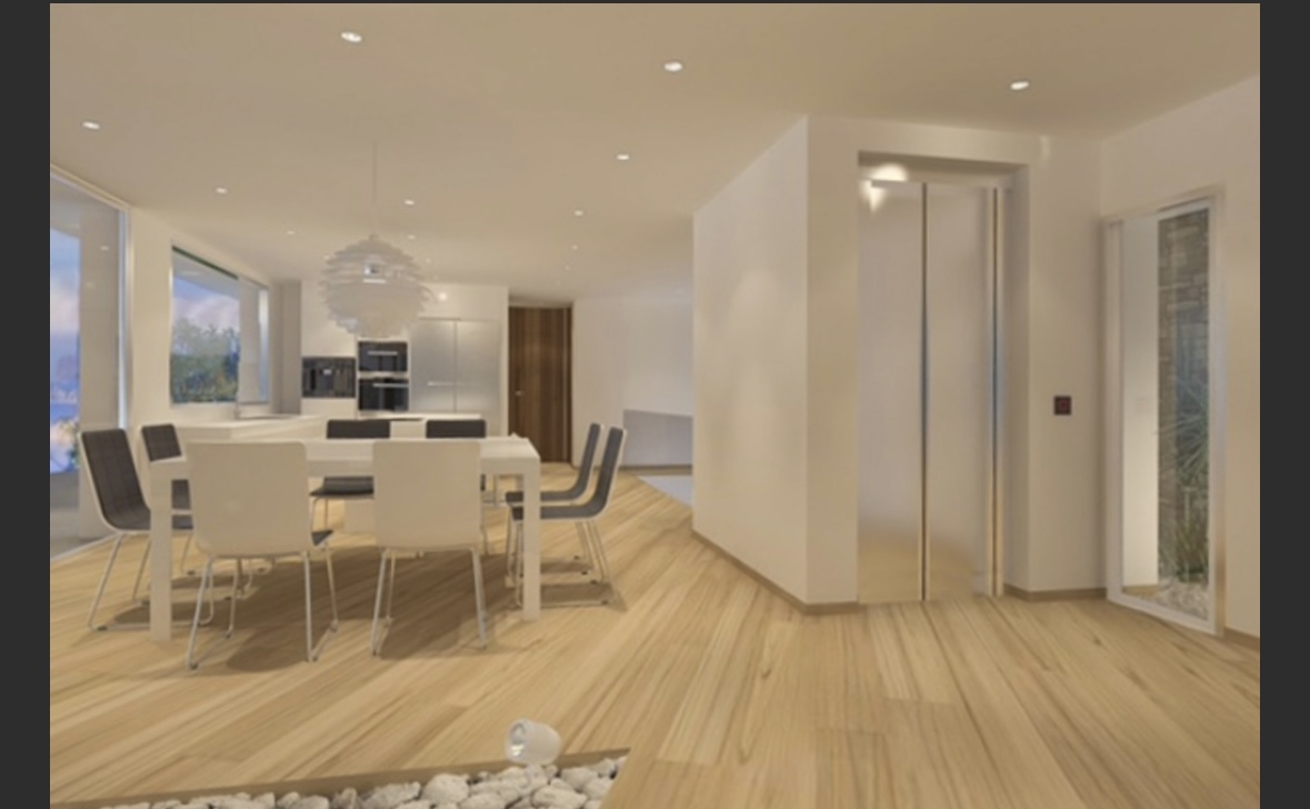 Dining area in land for sale in Moraira