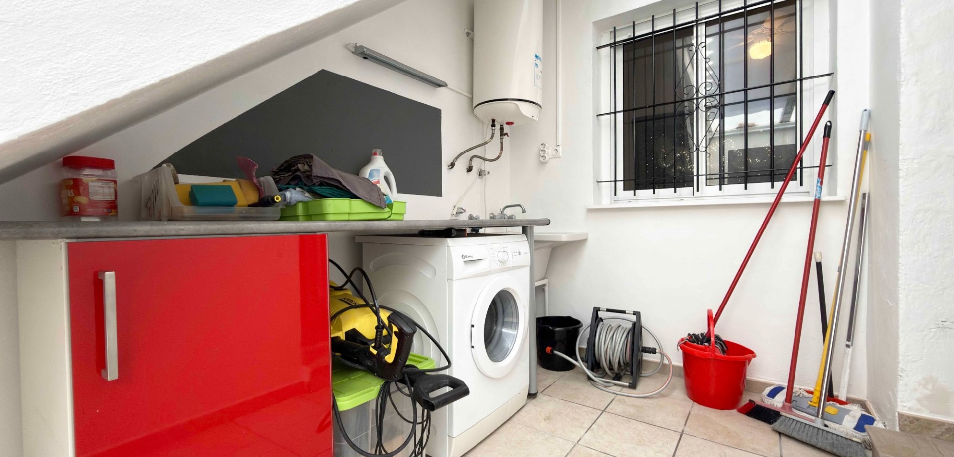 Dining area in bungalow for sale in Orihuela Costa