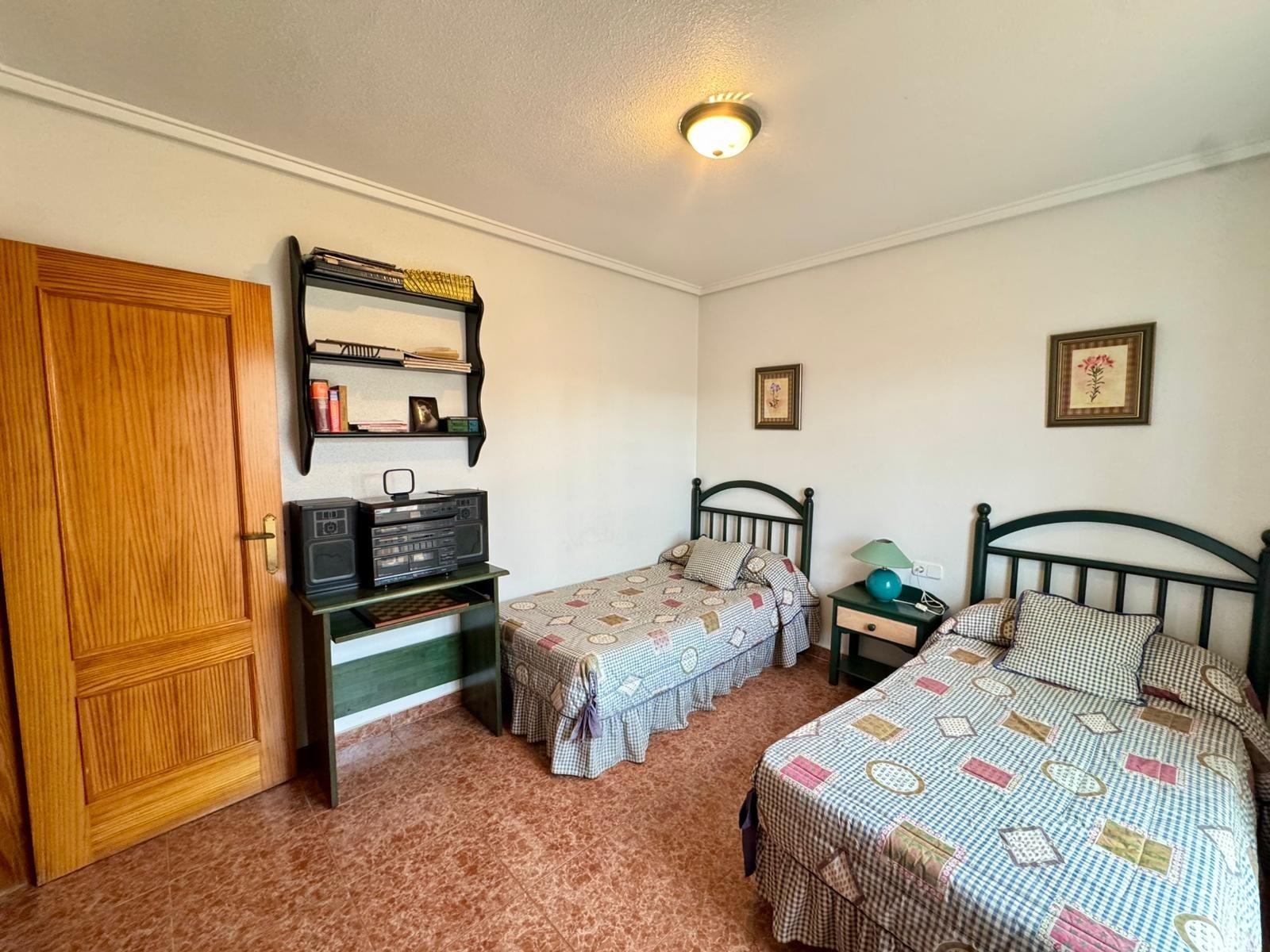Master bedroom in villa for sale in Torrevieja