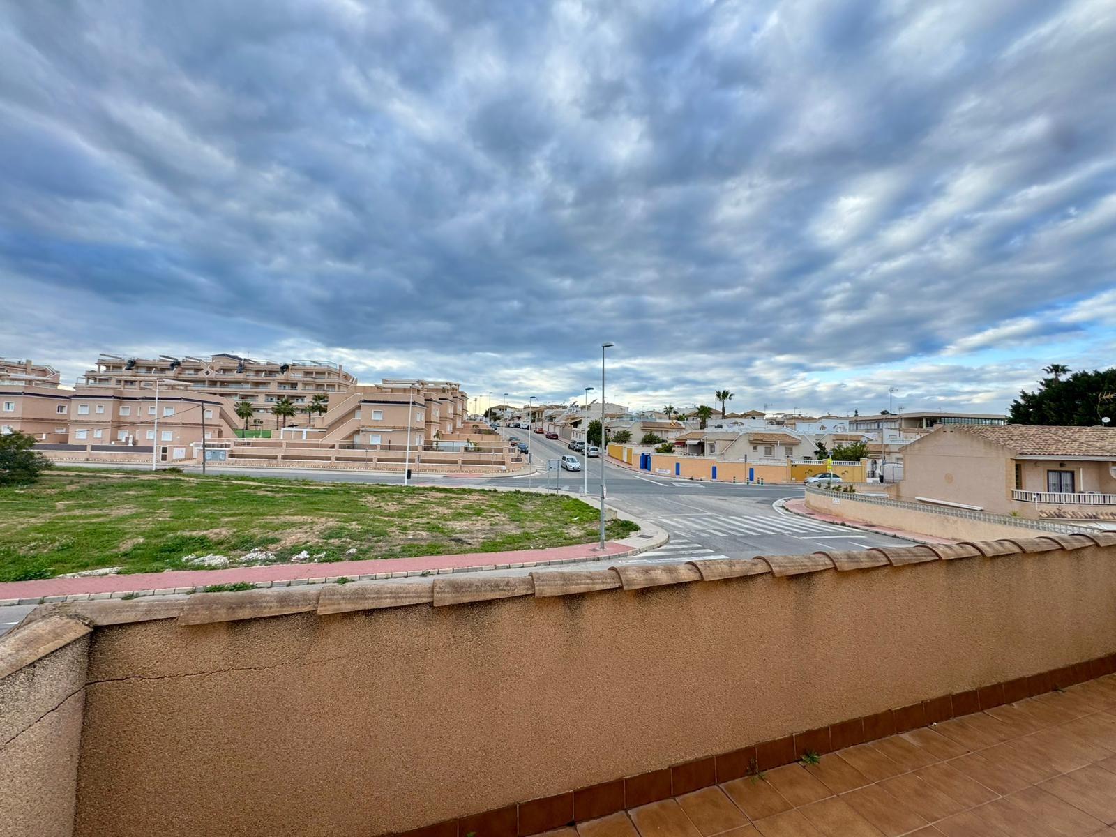 Pool area in villa for sale in Torrevieja