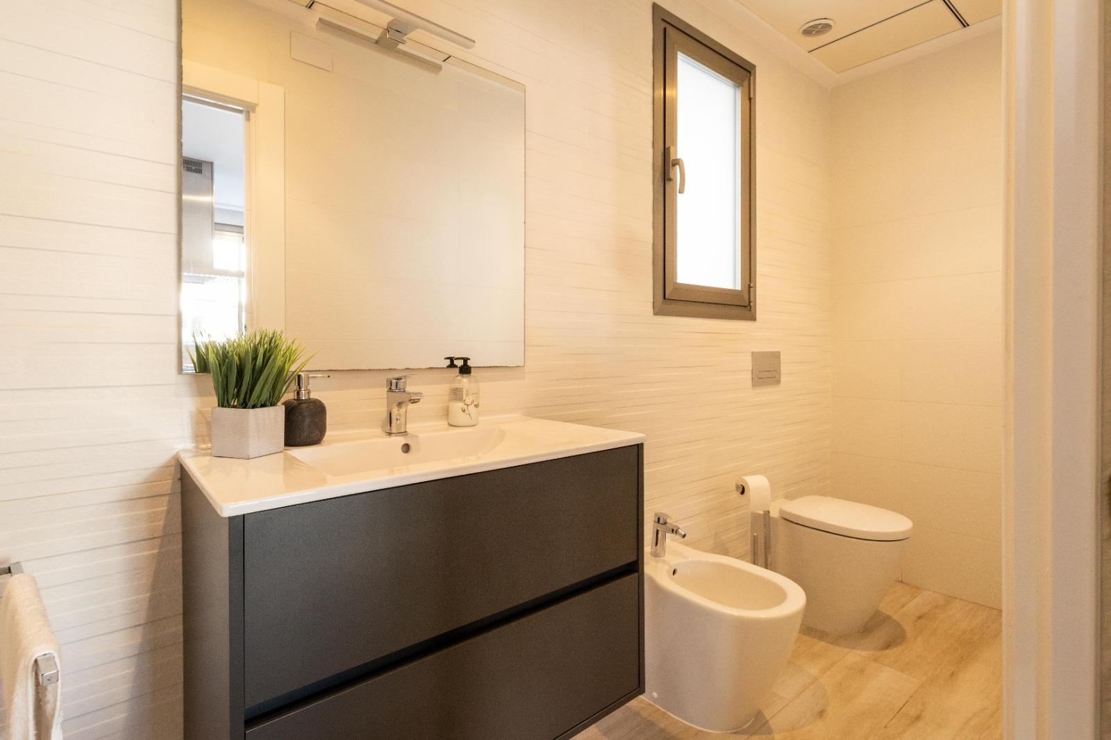 Master bedroom in villa for sale in Orihuela Costa