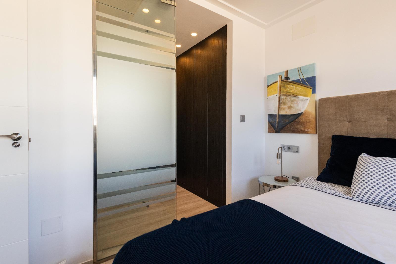 Bathroom in villa for sale in Orihuela Costa