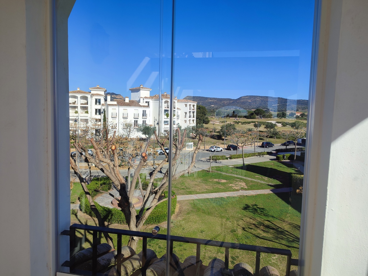 Living room in apartment for sale in Hacienda Riquelme Golf Resort